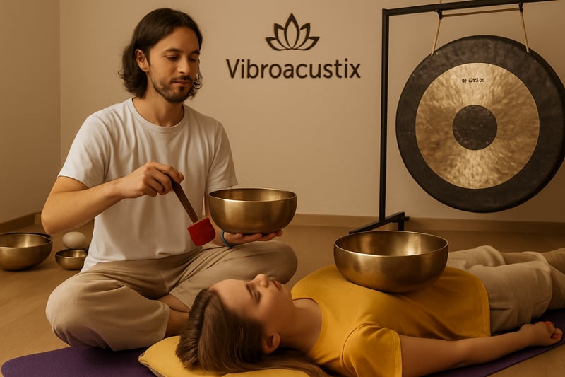 Sesión de sonido y vibración con instrumentos especiales en Vibroacustix Sesión de sonido y vibración con instrumentos especiales en Vibroacustix